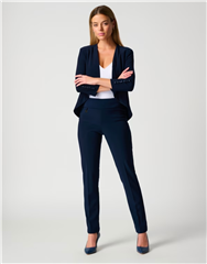 JOSEPH RIBKOFF CONTOUR WAISTBAND BLUE PANTS