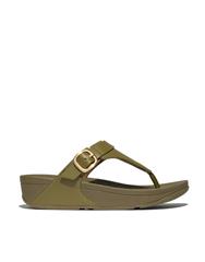 FIT FLOP CAMO GREEN LULU ADJUSTABLE SANDAL