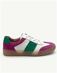 JULZ WHITE GREEN PINK JORDAN SNEAKER