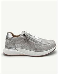 JULZ SILVER SNAKE NINA SNEAKER 