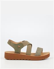 BUTTERFLY FEET OLIVE XARA6 SANDAL 