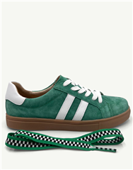 JULZ GREEN WHITE AVRI SNEAKER 