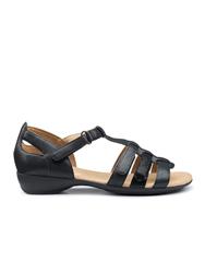 HOTTER BLACK MULTI SOLEI SANDAL 