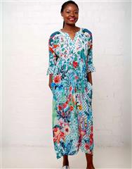 ICONIC TURQUOISE MULTI JUBILEE DRESS