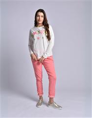 MADE IN ITALY WHITE AMOUR TOP 