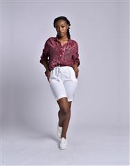 MADE IN ITALY WHITE SHORTS 