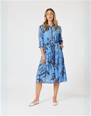 GORDON SMITH BLUE PENINSULA DRESS 