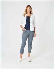GORDON SMITH NAVY WHITE ALEXIS PANTS 