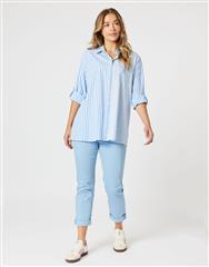 THREADZ  BLUE ISABELLA PANTS