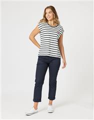 THREADZ NAVY ISABELLA PANTS 