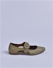 BUENO OLIVE CUT OUT PUMP 