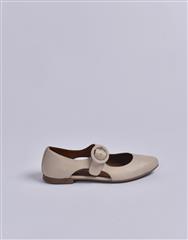 BUENO BEIGE CUT OUT PUMP 