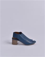 BUENO  BLUE H-HEEL SANDAL