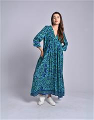 JOLIE BLUE GREEN ELAINE DRESS 