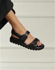 FROGGIE BLACK MULTI PLATFORM SANDAL 