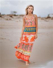 ISLA BONITA PARADISE PRINT DRESS 