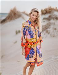 ISLA BONITA PRINT SHIRT DRESS 