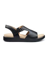 HOTTER BLACK MARBELLA SANDAL 