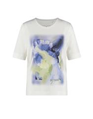 GERRY WEBER BLUE GREEN GRAPHIC T-SHIRT 