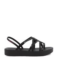 IPANEMA BLACK DIVERSA FLATFORM SANDAL 