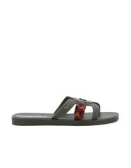 IPANEMA DARK GREEN HOY SLIDE SANDAL