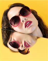 OKKIA HAVANA PINK ANNA SUNGLASSES