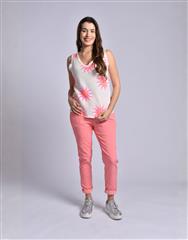 MADE IN ITALY WHITE PINK CAMI 