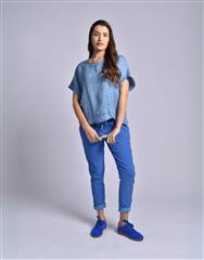 MADE IN ITALY BLUE TOP 