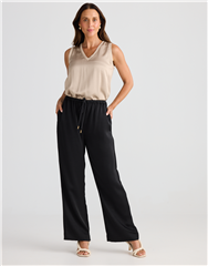 BRAVE & TRUE BLACK BOULEVARD PANTS 