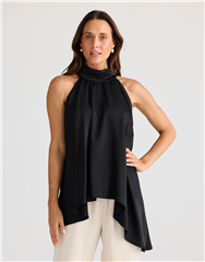 BRAVE & TRUE BLACK JEWELL TOP 
