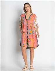 LULALIFE MULTI CARINA DRESS 