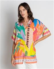 LULA SOUL NAVY LOS CARBOS KAFTAN 