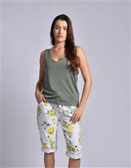 MADE IN ITALY OLIVE CAMI