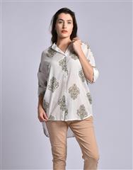MADE IN ITALY WHITE OLOVE T-SHIRT