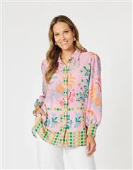 GORDON SMITH MULTI PINK MARDI SHIRT 