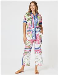 GORDON SMITH BLUE MULTI MONACO PANTS