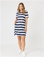 THREADZ BLUE LOVE DRESS 