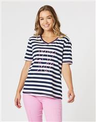 THREADZ BLUE LOVE TEE 