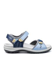 HOTTER SOFT BLUE WALK SANDAL 