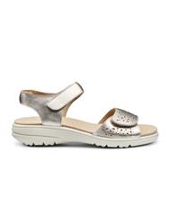 HOTTER GOLD LEAH LEATHER SANDAL 