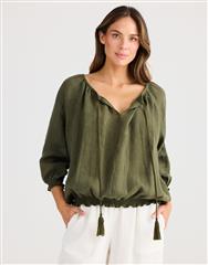 HOLIDAY OLIVE SEASIDE TOP 