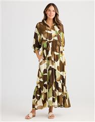 HOLIDAYJUNGLE PRINT SHORE DRESS