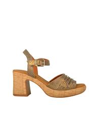 PAULA URBAN BRONZE PLATFORM HEELED SANDAL