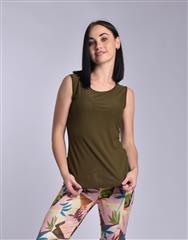 JOLIE OLIVE MESH CAMI 