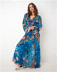 ICONIC BLUE PINK LANIRA DRESS 