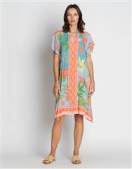 LULA SOUL BLUE ANASSA DRESS