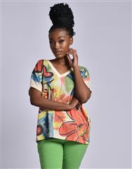 MADE IN ITALY BEIGE MULTI TOP 