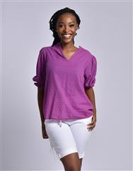 MADE IN ITALY PURPLE TOP