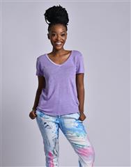 MADE IN ITALY PURPLLE TOP 