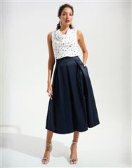 JOSEPH RIBKOFF MIDNIGHT BLUE LDS SKIRT